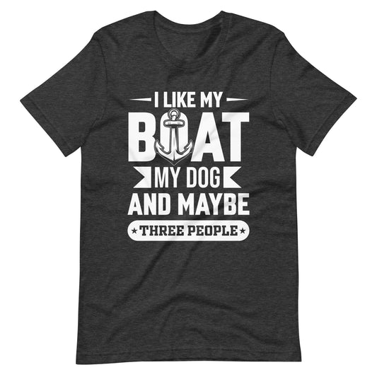 I Like My Boat and My Dog